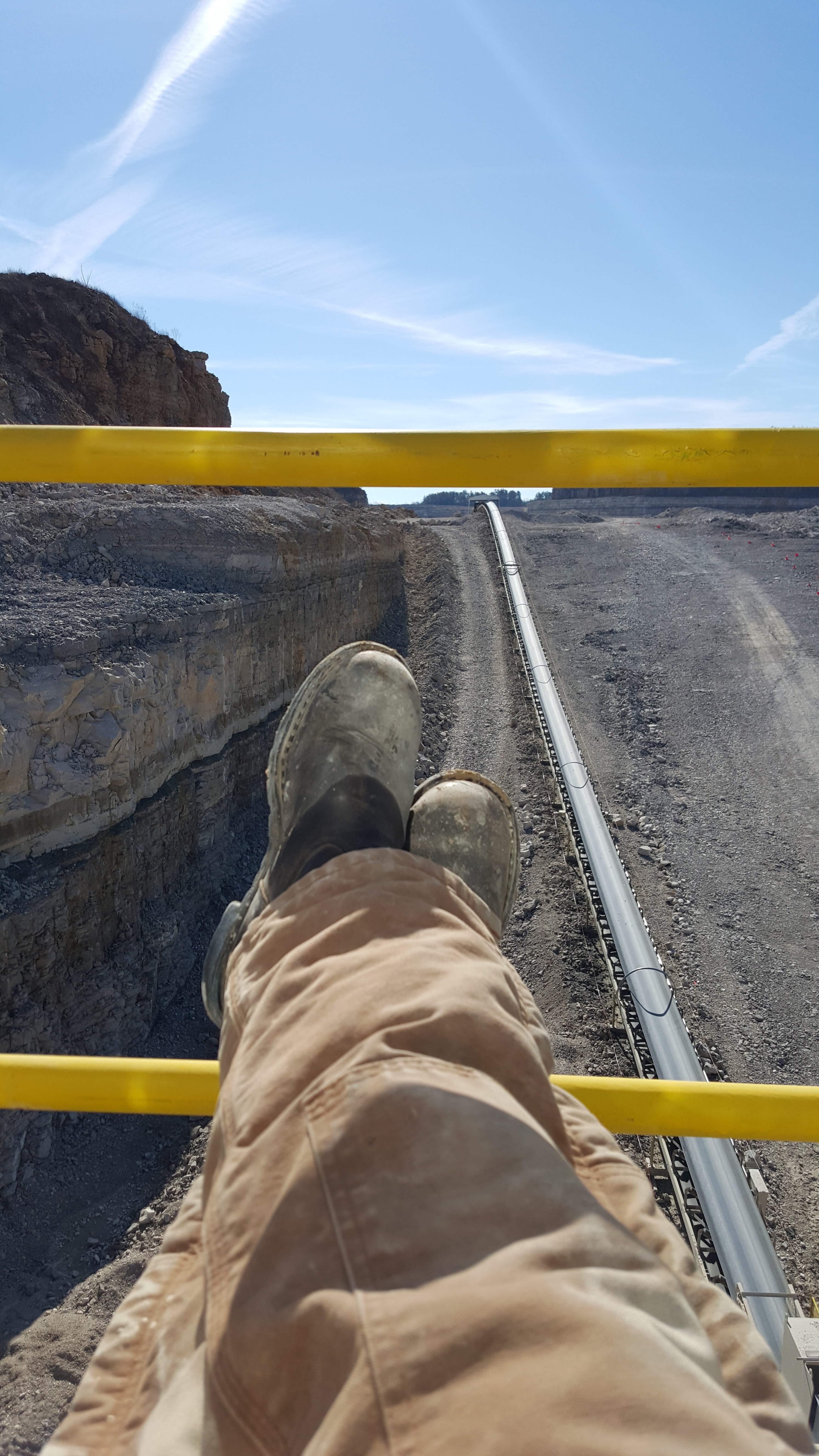 ANOTHER BEAUTIFUL DAY AT THE QUARRY